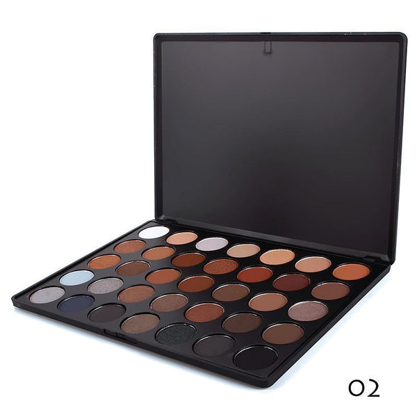 Useful 35 Colors Warm Color Ladies Makeup Cosmetics Eyeshadow Palette Cosmetic