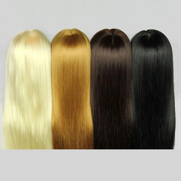 Long Hair Style Hairdressing Training Head Model Mannequin for Salon Practice Clamp