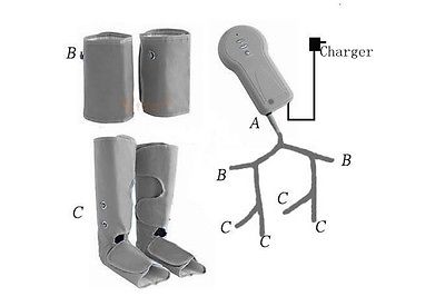 Slimming Healthy Keep Fit Slim Fitness Leg Legs Foot Fat Burning Pulse Massager