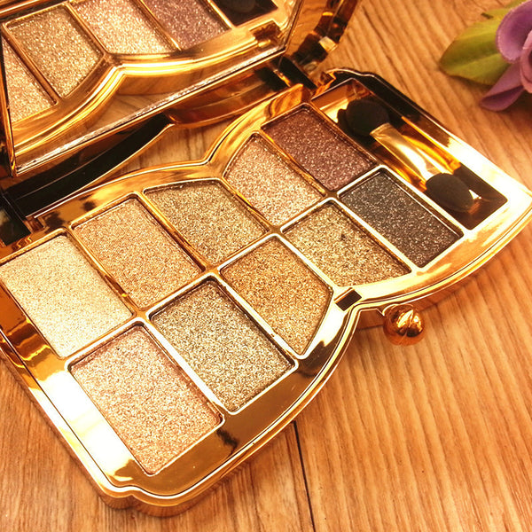 10 Colors Makeup Eyeshadow Eyes Shadow Palet Eyebrow Powder Maquiagem Pigmented