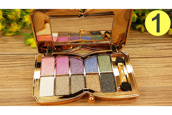 10 Colors Makeup Eyeshadow Eyes Shadow Palet Eyebrow Powder Maquiagem Pigmented