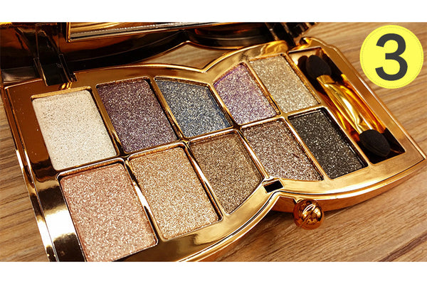10 Colors Makeup Eyeshadow Eyes Shadow Palet Eyebrow Powder Maquiagem Pigmented
