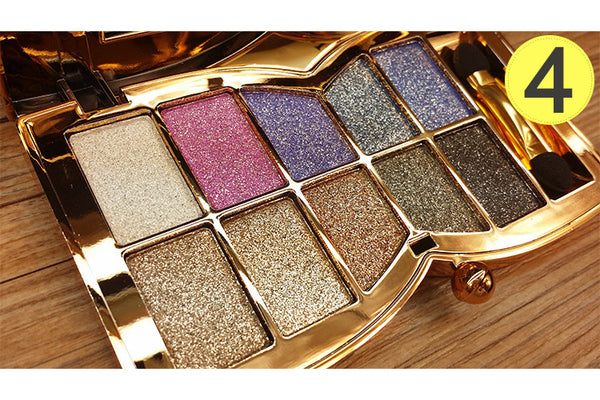 10 Colors Makeup Eyeshadow Eyes Shadow Palet Eyebrow Powder Maquiagem Pigmented