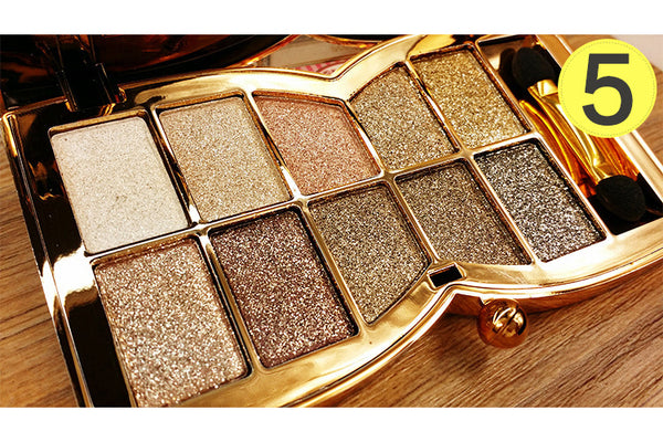 10 Colors Makeup Eyeshadow Eyes Shadow Palet Eyebrow Powder Maquiagem Pigmented