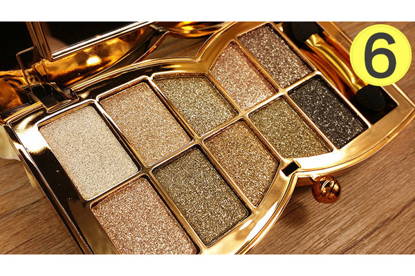 10 Colors Makeup Eyeshadow Eyes Shadow Palet Eyebrow Powder Maquiagem Pigmented