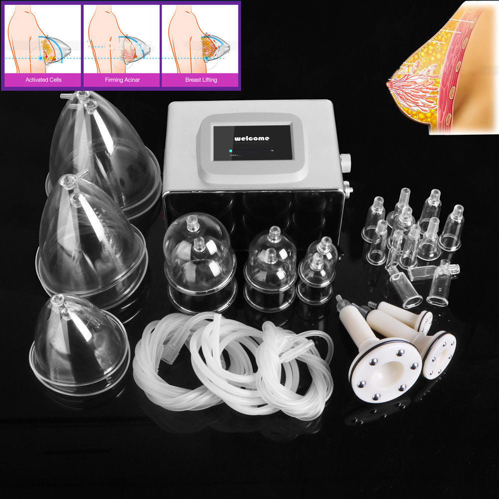 Vacuum Therapy Massage Slim Skin Care Breast Enlarge Enhance Good Shape Machine
