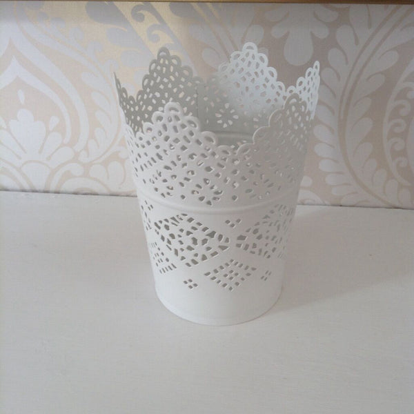 3 pcs Make Up Brush Holder Pot Storage Candle Stationary Pen Pencil Holder Pot