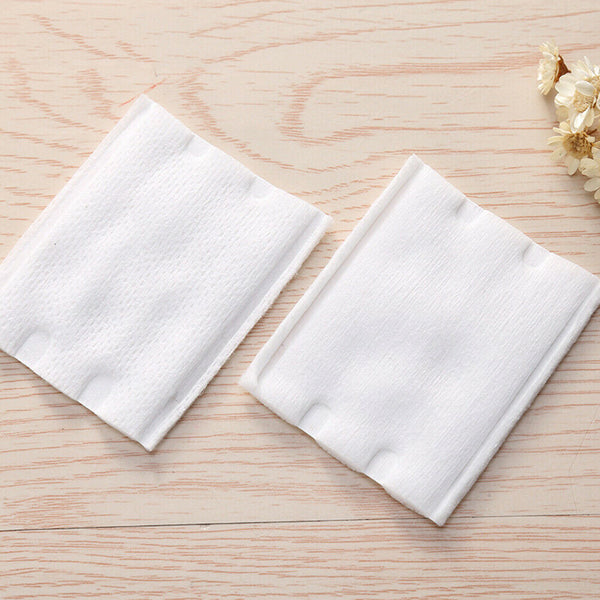 300pcs Cosmetic Pad Cotton Think Disposable Face Wiper for Face Clean Eye Makeup
