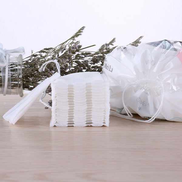 300pcs Cosmetic Pad Cotton Think Disposable Face Wiper for Face Clean Eye Makeup