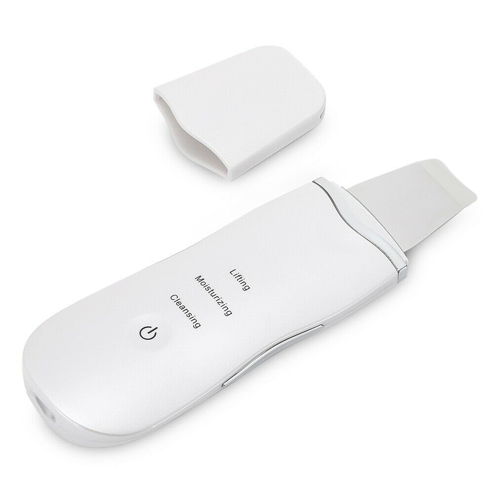 Useful Ultrasonic Face Skin Scrubber Facial Cleaning Blackhead Removal Cleaner
