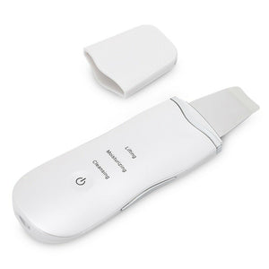 Useful Ultrasonic Face Skin Scrubber Facial Cleaning Blackhead Removal Cleaner