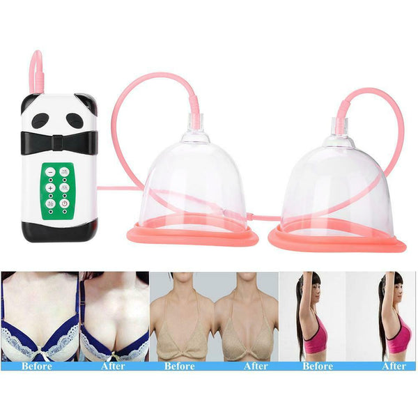 Enhance Beauty Breast Enlargement Butt Cup Size Vacuum Therapy Body USB Massage