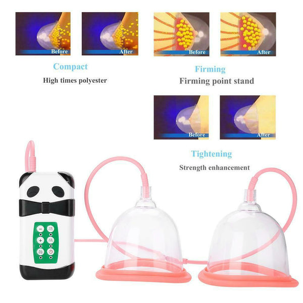 Enhance Beauty Breast Enlargement Butt Cup Size Vacuum Therapy Body USB Massage