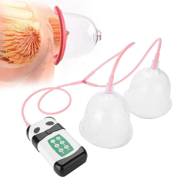 Enhance Beauty Breast Enlargement Butt Cup Size Vacuum Therapy Body USB Massage