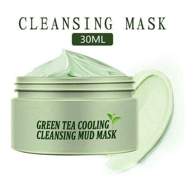 3 Green Tea Purifying Clay Stick Mask Deep Cleaning Beauty Oil Control Anti Acne