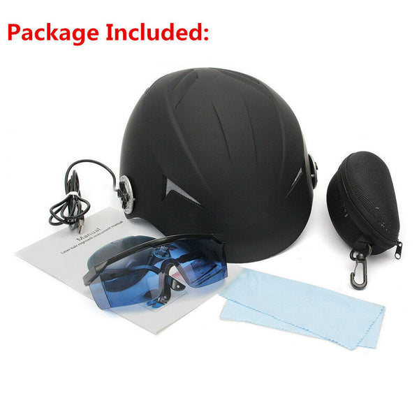 128 Diodes Laser Hair Loss Regrowth Growth Helmet Promoter Cap Alopecia Therapy