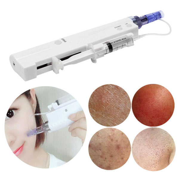 Skin Facial Face Care Mesotherapy Gun Nano Meso Injection Injector Water Sprayer