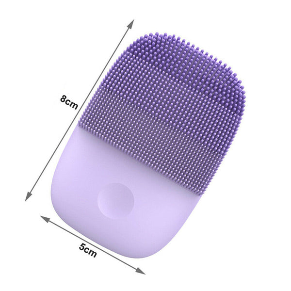 Ultrasonic Facial Cleansing Brush Face Cleaner Massage Skin Care Spa Massager