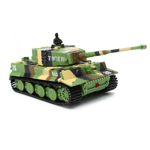 1:72 Mini Remote Control German Military Tiger Tank Assault Vehicle Model Toys