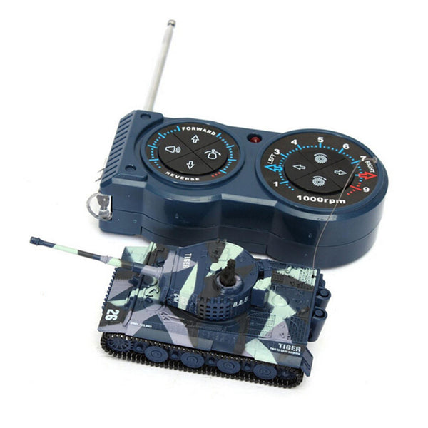 1:72 Mini Remote Control German Military Tiger Tank Assault Model Children Toy