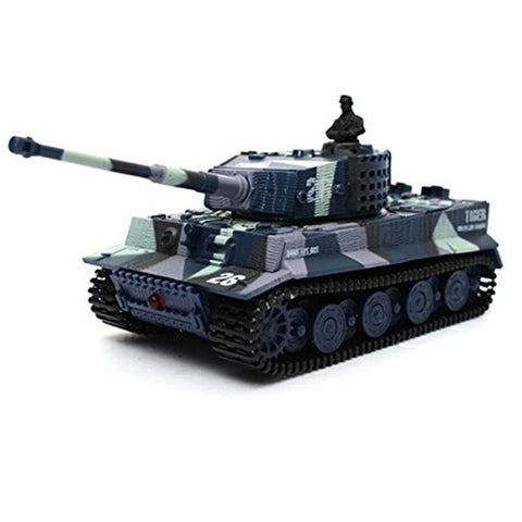 1:72 Mini Remote Control German Military Tiger Tank Assault Model Children Toy