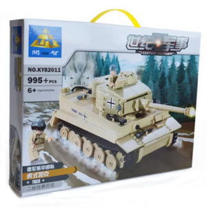 Century Military German King Tiger Tank Model Blocks Toys