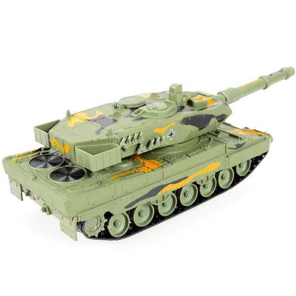 1:40 Alloy German Leopard 2A6 Battle Tank Model Toy Kids Intellectual Toys Gift