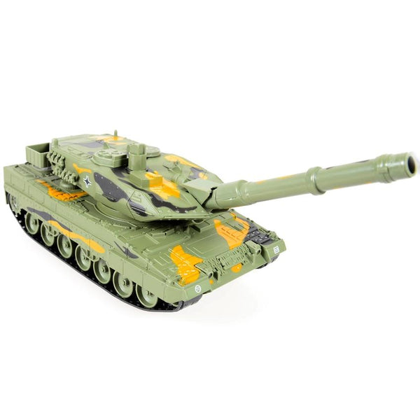 1:40 Alloy German Leopard 2A6 Battle Tank Model Toy Kids Intellectual Toys Gift