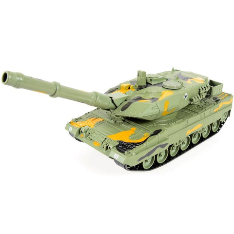 1:40 Alloy German Leopard 2A6 Battle Tank Model Toy Kids Intellectual Toys Gift