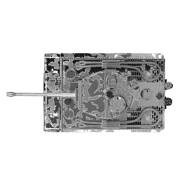 DIY Collectible 3D Army German Tiger Tank Solid Puzzle Metal Micro Model Gift