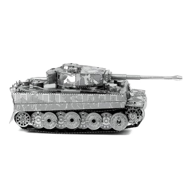 New 3D Tiger I Tank Jigsaw Puzzle Stainless Steel DIY Assembly German Tank Model