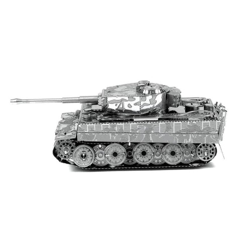 New 3D Tiger I Tank Jigsaw Puzzle Stainless Steel DIY Assembly German Tank Model