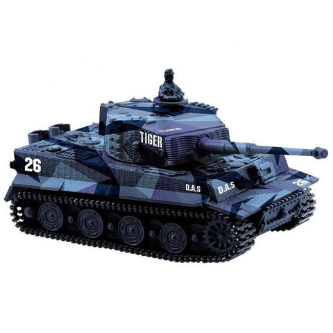 Battle Tank 14CH 1:72 Scale Remote Control Simulated Panzer Tiger Mini Tank Children Toys