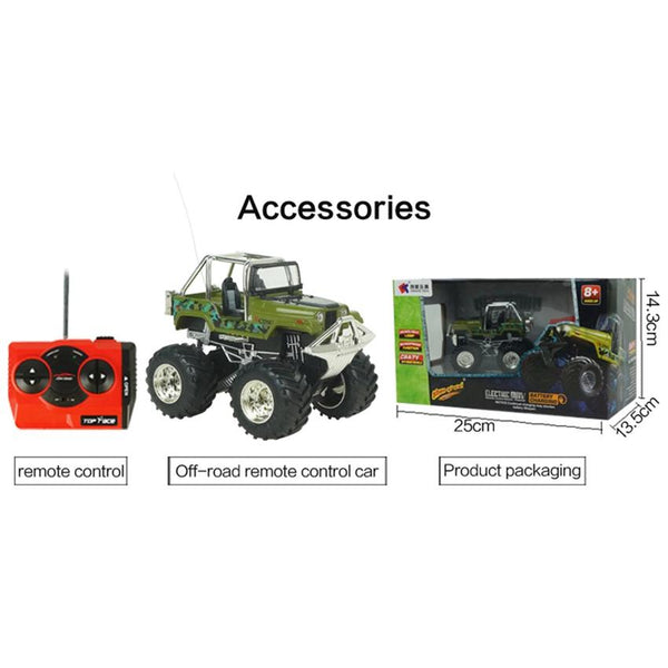 International 4Ch Remote Control High Speed Electric RC Racing Car 1:43 Off Road vehicle Model