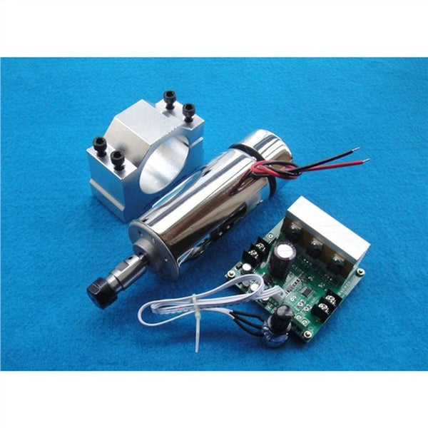 DC 400W CNC Spindle Motor ER11 Mach3 Pwm Speed controller Mount Engraving Set