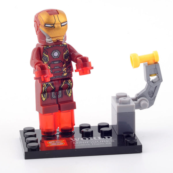 8 Minifigure Build Brick for THOR IRON MAN HULK NICK AVENGERS Age Of Ultron