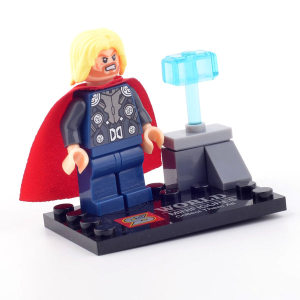 8 Minifigure Build Brick for THOR IRON MAN HULK NICK AVENGERS Age Of Ultron