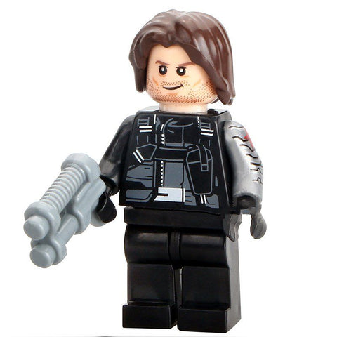 10 pcs minifigures Mini Figures building block toys toy gift for Winter Soldier