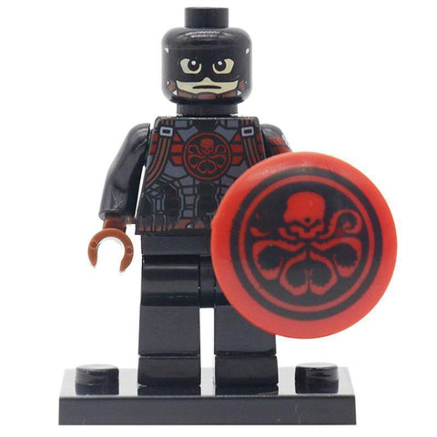 10 pcs Minifigures Building Block for Hydra Captain America Marvel Avangers