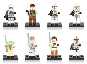1 Set Lot Bricks Building Toys for Master Yoda Jek 14 Stormtrooper Figures Star Wars