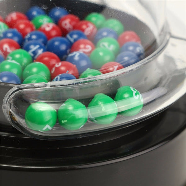 Automatic Drawing Number Picking Machine Lottery Bingo Games Shake Lucky Ball