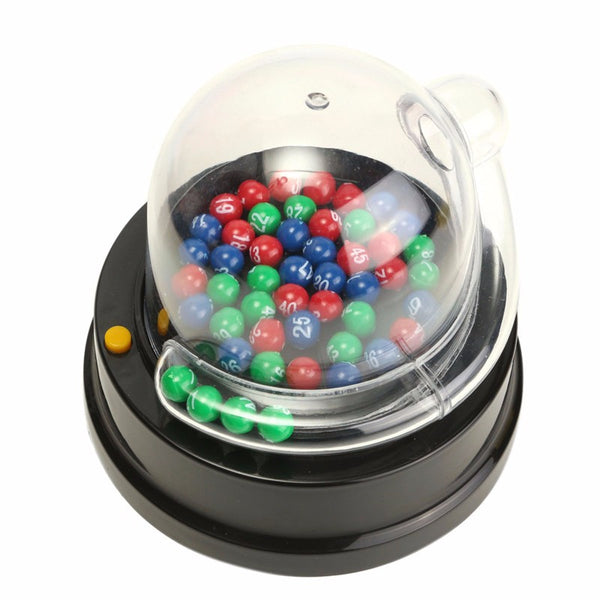 Automatic Drawing Number Picking Machine Lottery Bingo Games Shake Lucky Ball