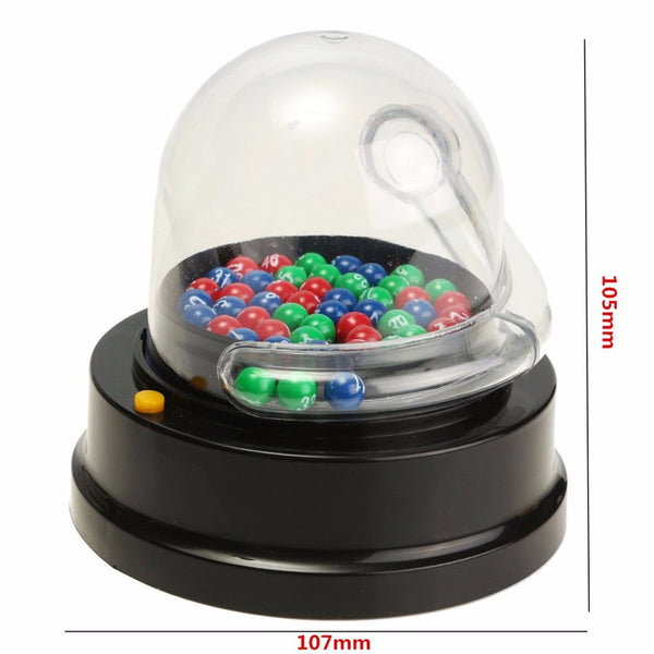 Automatic Drawing Number Picking Machine Lottery Bingo Games Shake Lucky Ball