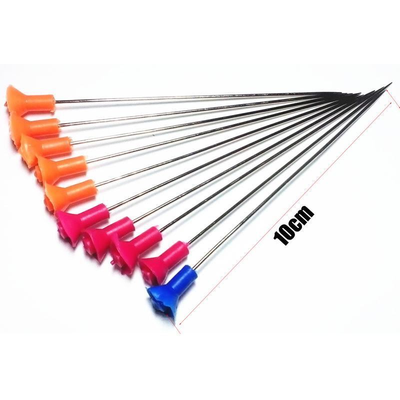50 pcs Blow Darts Hunting Needle for Blowing Gun Caliber 1 cm Length 10 CM 5 Bag