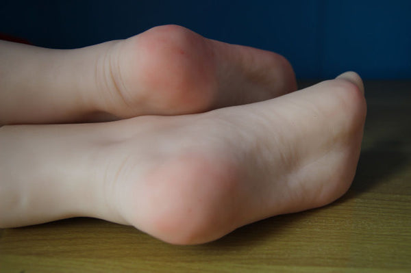 Cute girls Ladies Mannequin foot Model Silicone Lifelike Display shoes or socks