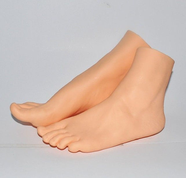 One Pair Ladies Right Left Vivid Foot Mannequin Jewelry Display Model Art Sketch