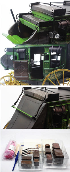 1:16 1/16 Franklin 1886 Wells Fargo carriage US Post Service Car Rare Model