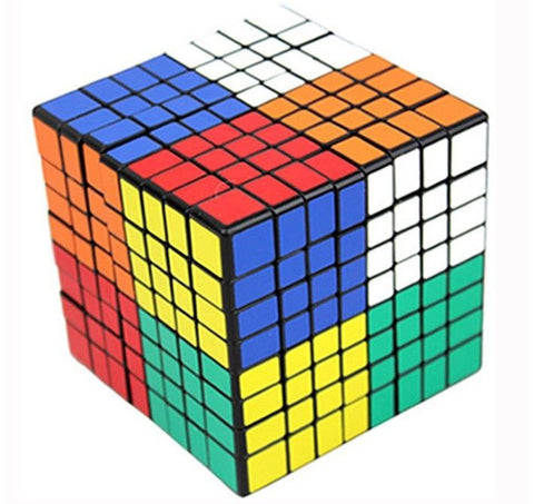 1 Pc of 8x8x8  Black speed magic cube twist puzzle Toys Toy Brain Teaser Storm