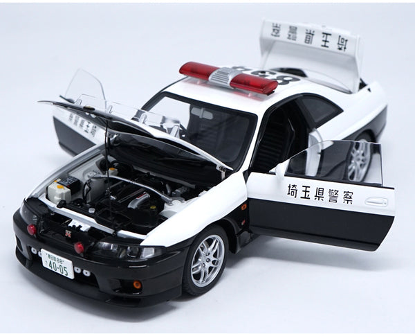 1:18 1/18 Nissan Okuta Ninomura GT-R R33 Police Car Die Cast Model