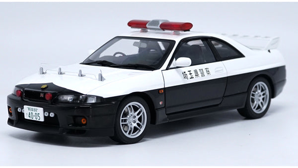 1:18 1/18 Nissan Okuta Ninomura GT-R R33 Police Car Die Cast Model
